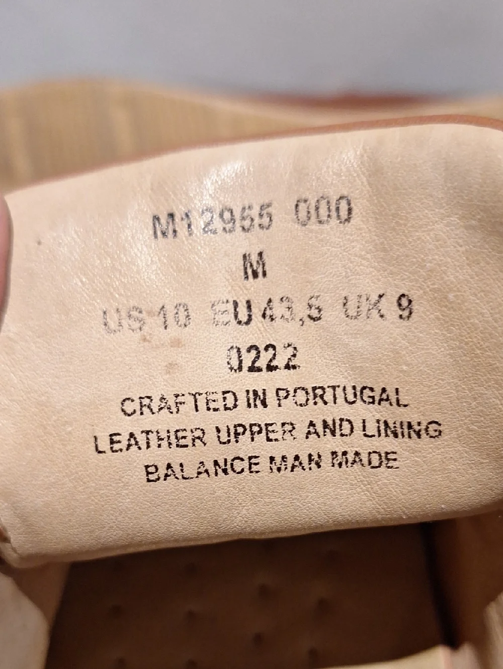Samuel Hubbard Free Classic Tan Cognac Leather Lace-Up Men's Shoes Size 10